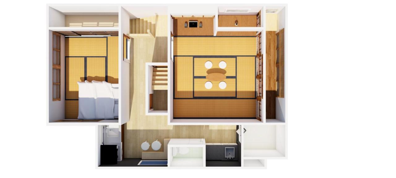 Modern Machiya Mibu Villa Kiotó Kültér fotó